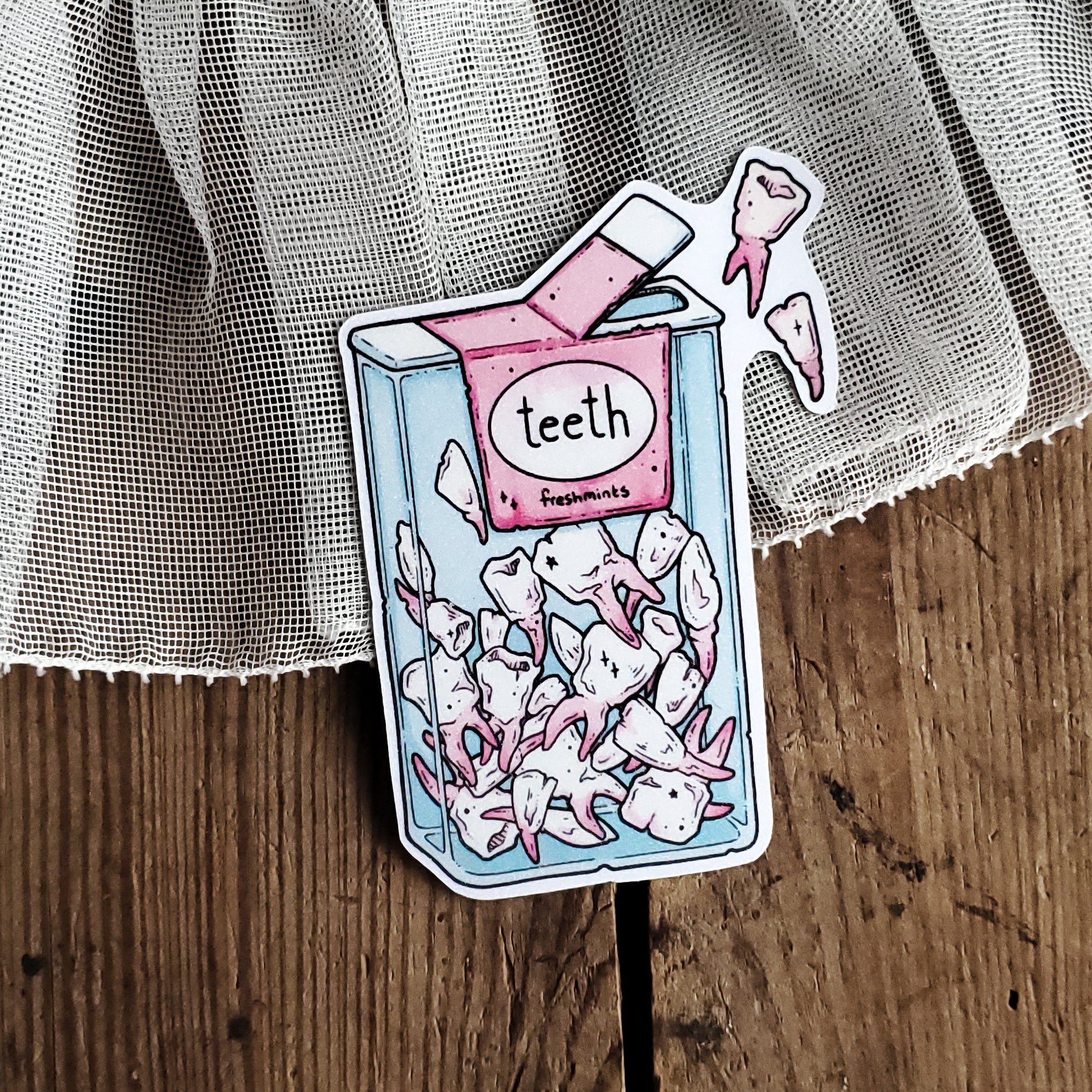 Teeth Candy Magnet