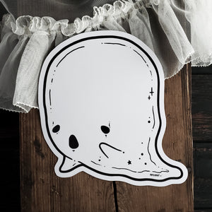 Dry Erase Ghost Holo Magnet