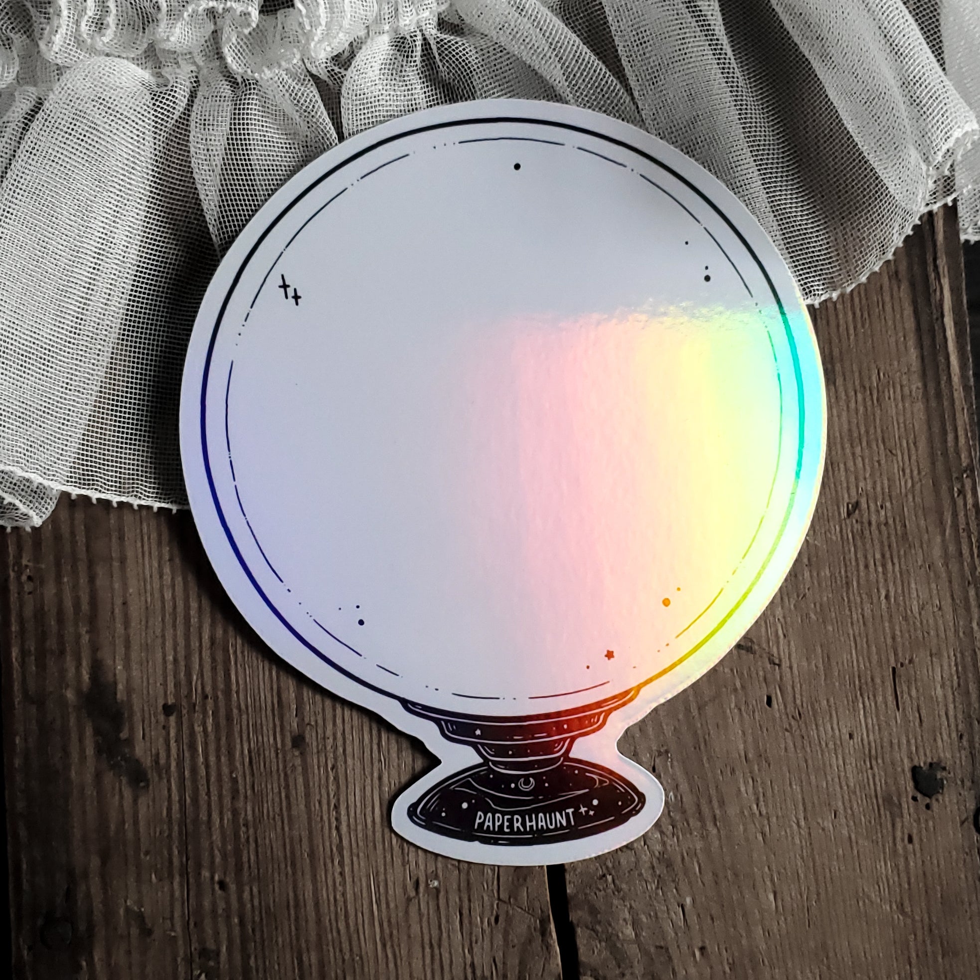 Dry Erase Holo Crystal Ball Magnet