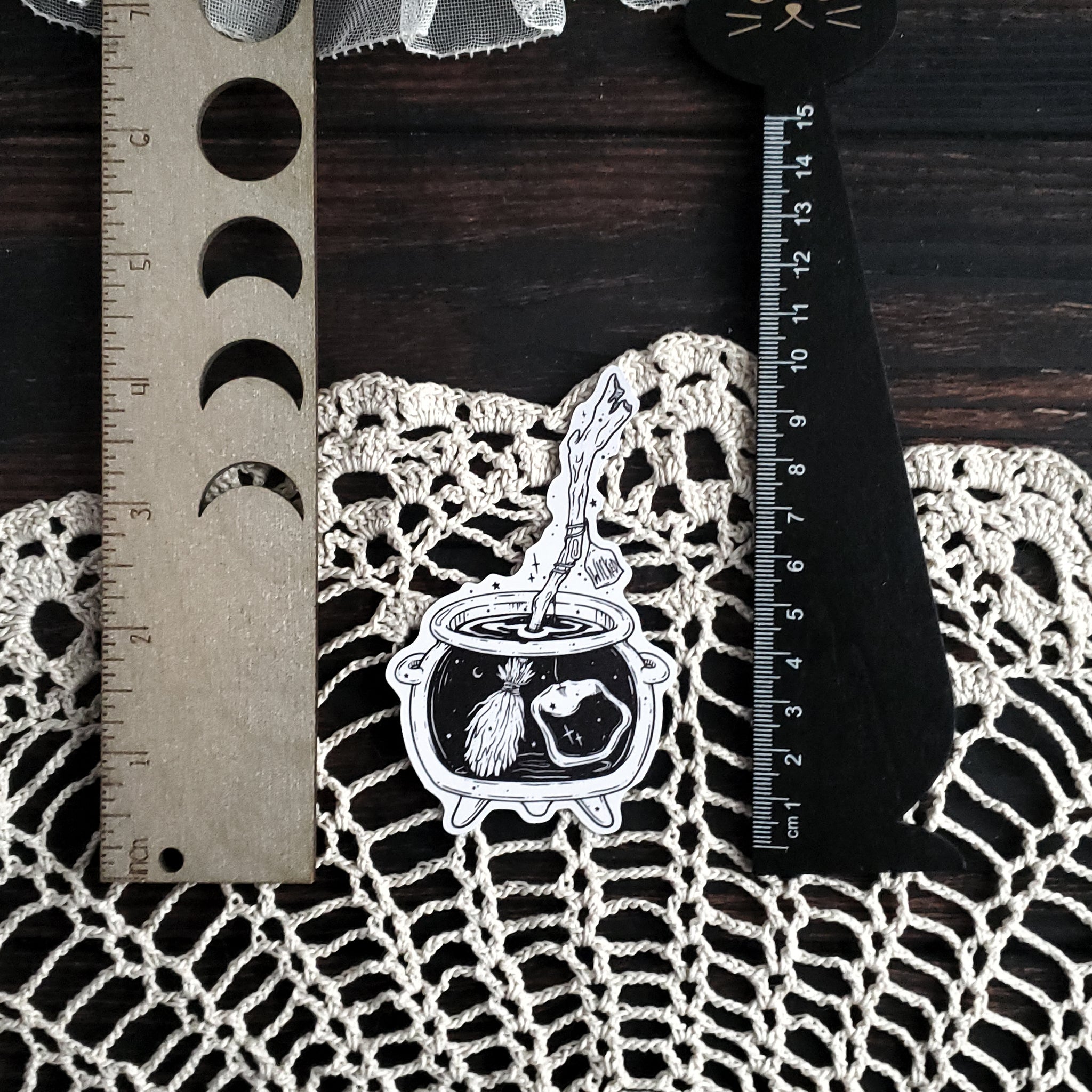 Witchy Brew Tea Magnet