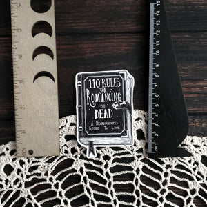 Necromancer Book Magnet - Romancing the Dead