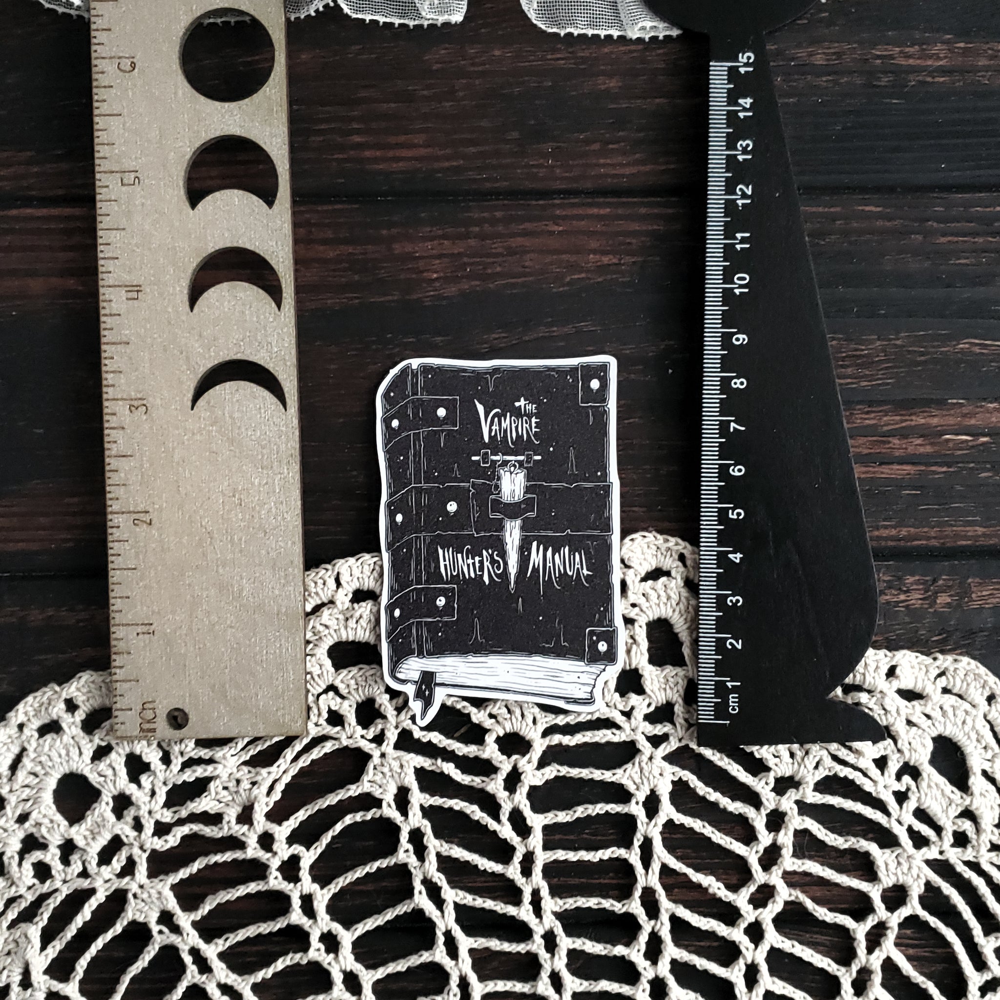 Vampire Hunter Book Magnet