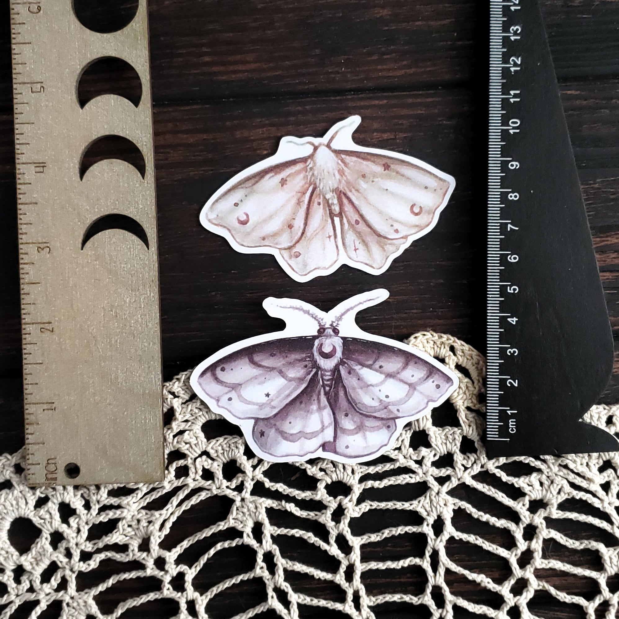 Moon Moth Magnets