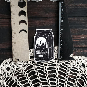 Haunted Coffee Bag Magnet