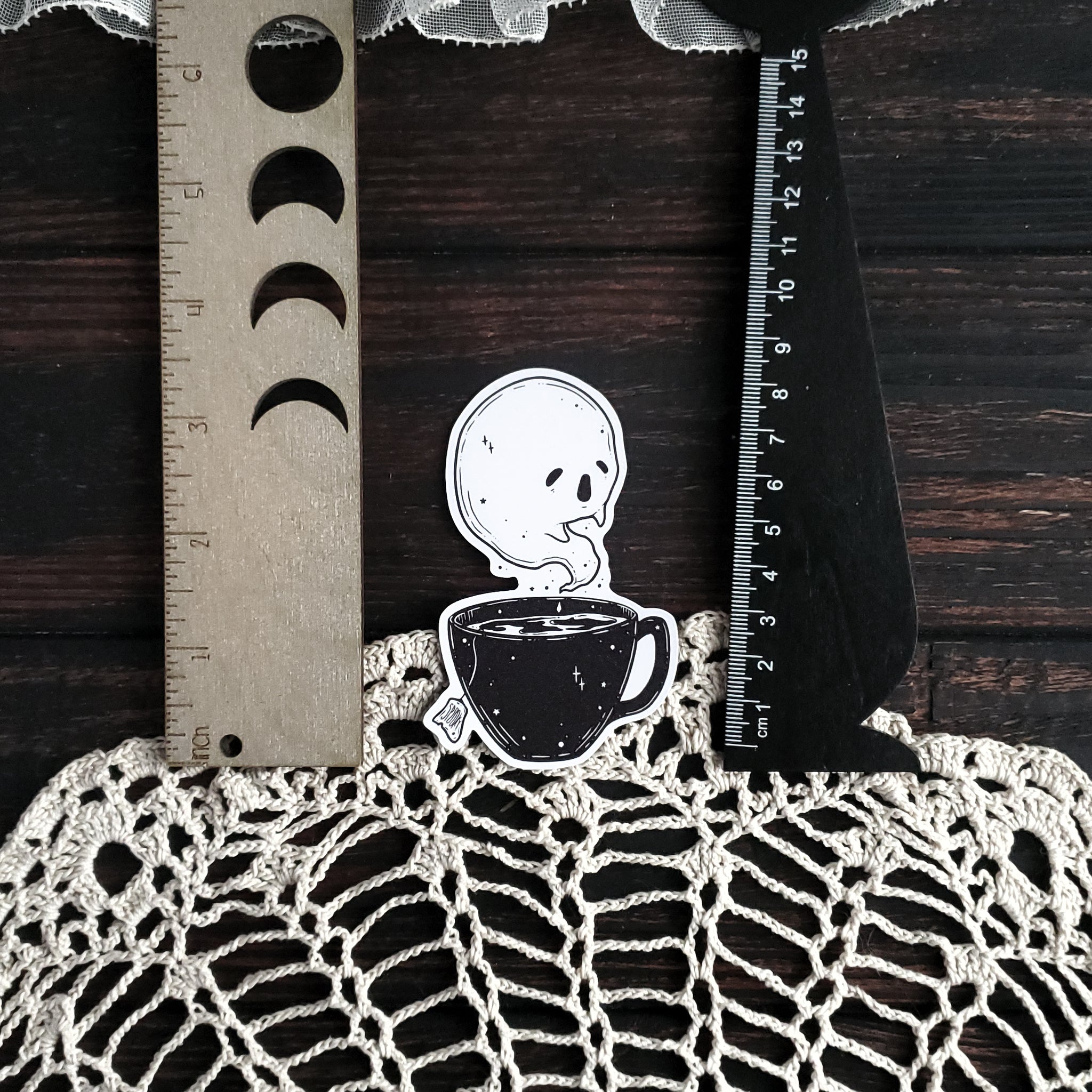 Haunted Tea Ghost Magnet