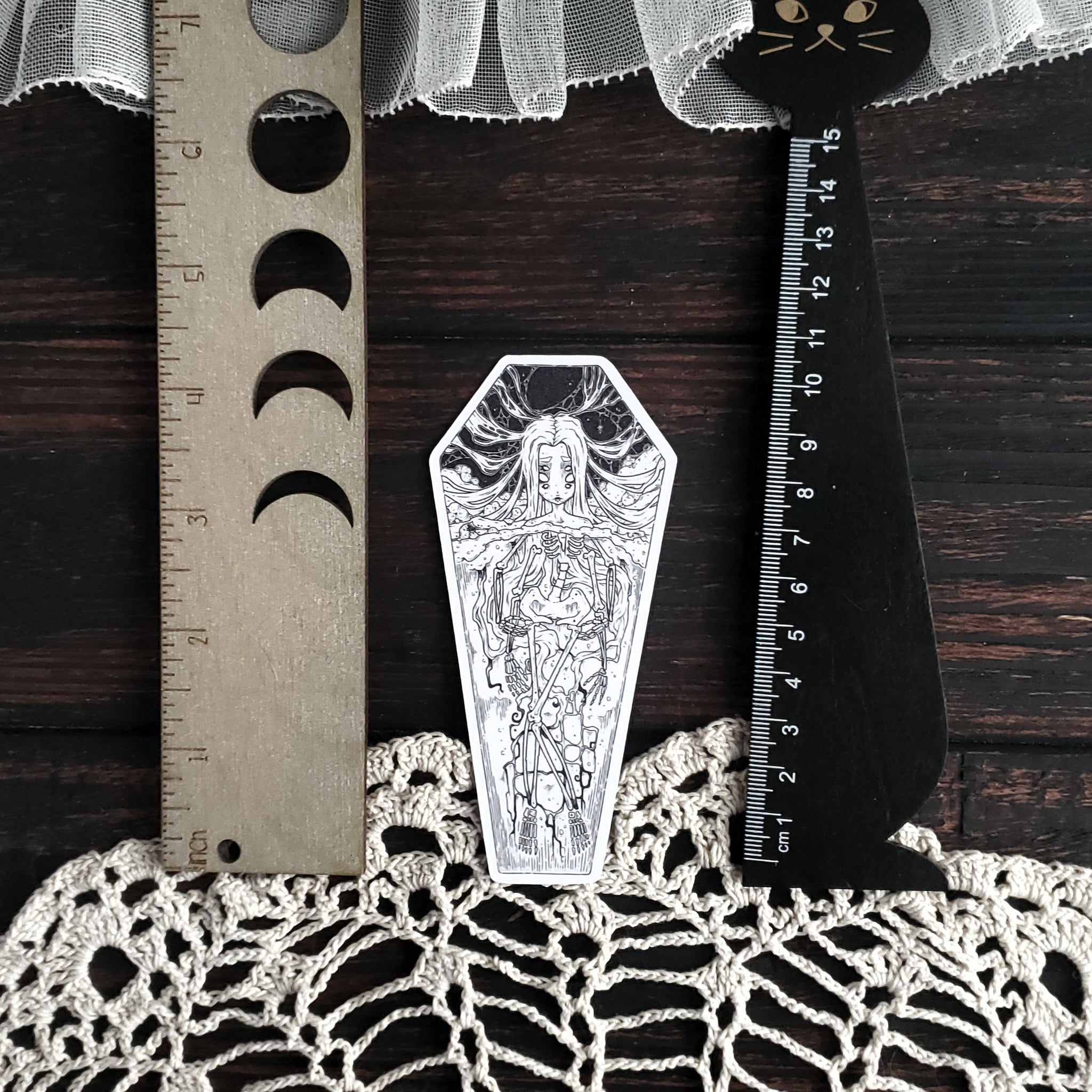 Fertile Soils Spider Skeleton Magnet