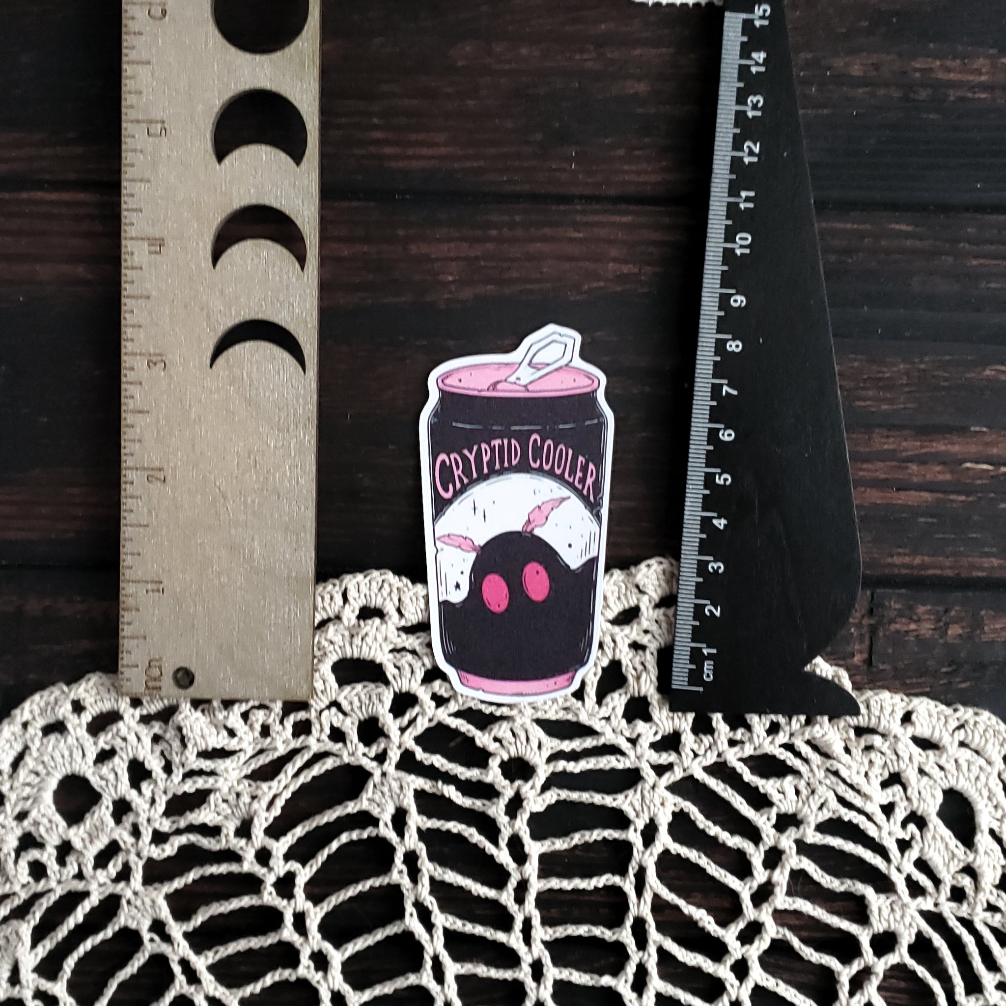 Cryptid Cooler Mothman Soda Magnet