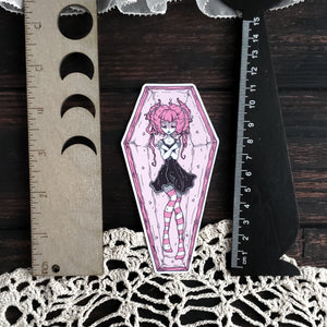 Vampire Coffin Magnet