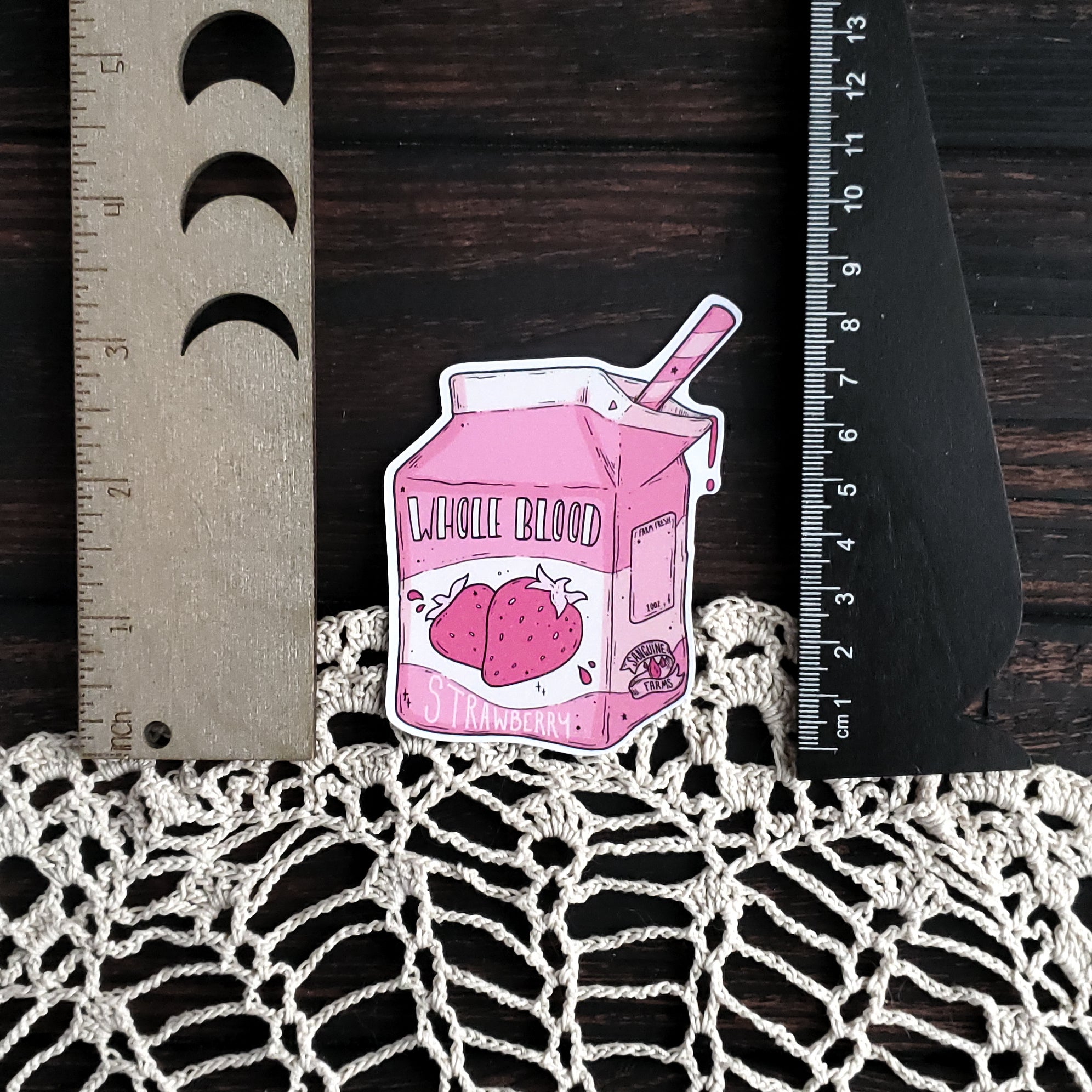 Vampire Milk Carton Magnet