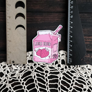 Vampire Milk Carton Magnet