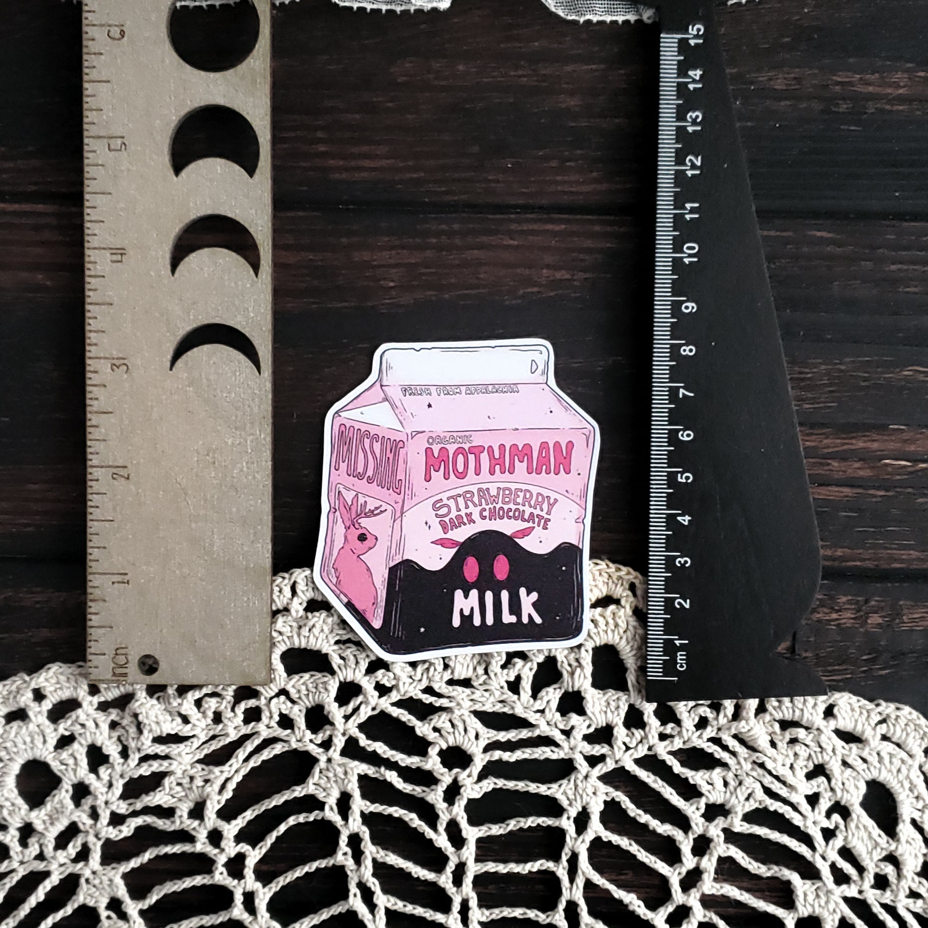 Mothman Milk Carton Magnet