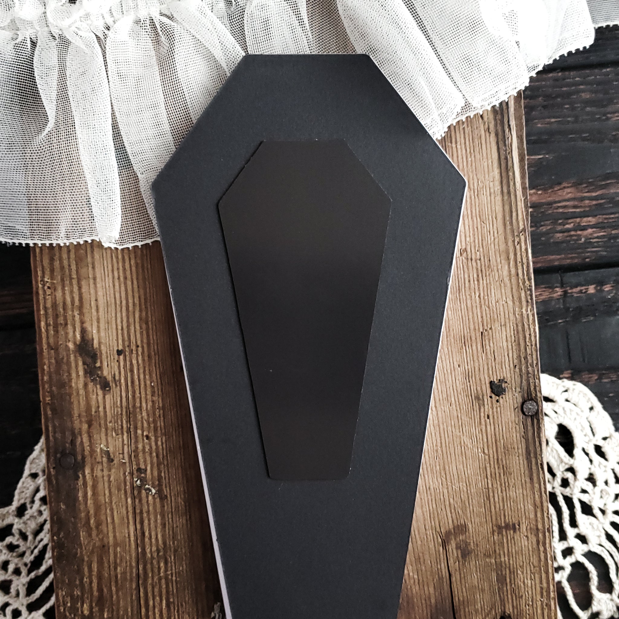 Coffin Shaped Adhesive Magnet- Addon