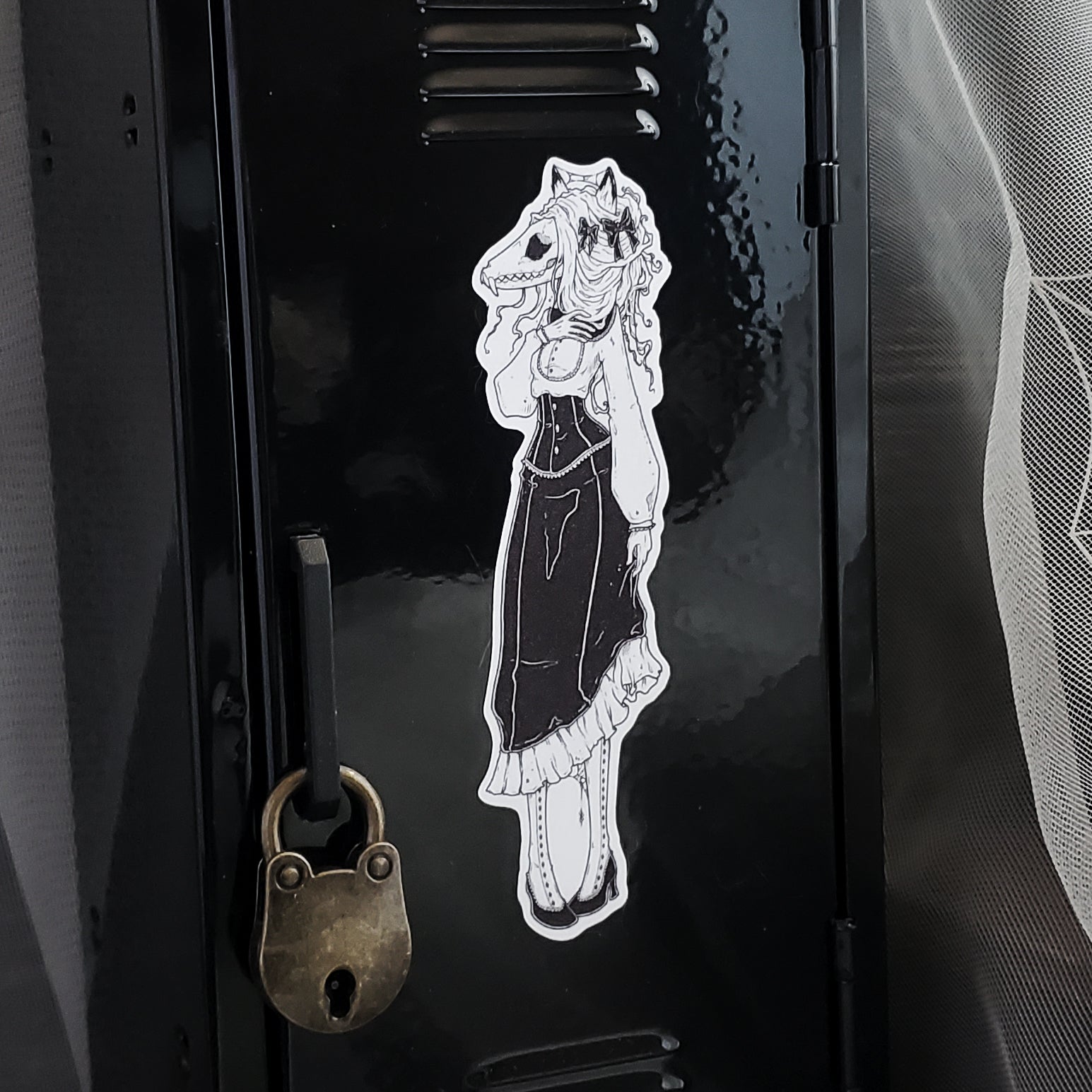 The Fox Lady Magnet
