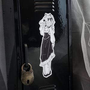 The Fox Lady Magnet