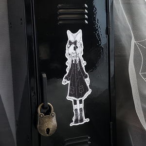 The Hare Girl Magnet