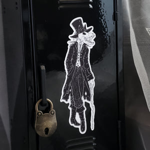 The Wolf - Gentleman Skull Magnet