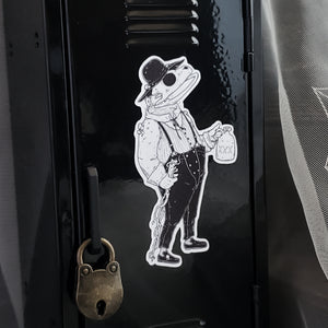 The frog Hillbilly Magnet