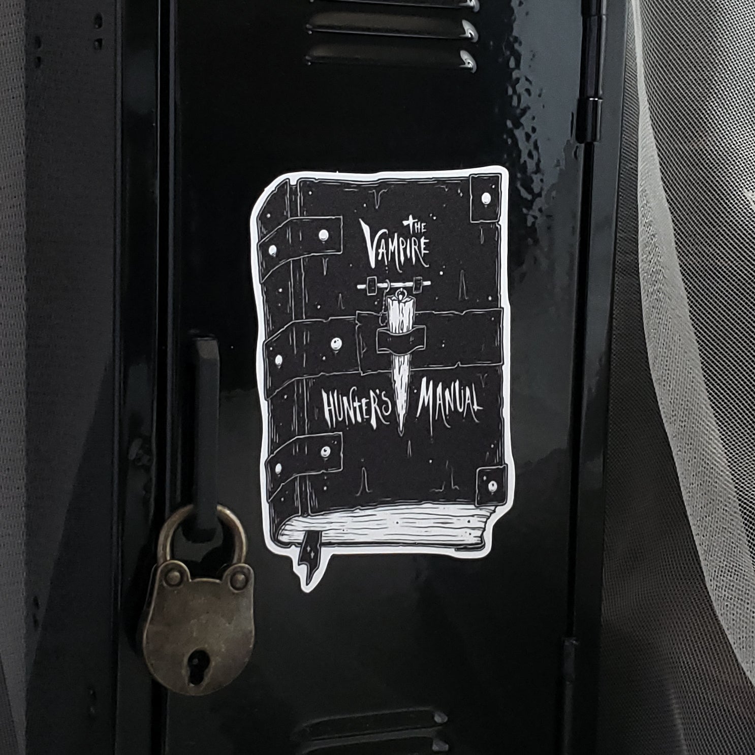 Vampire Hunter Book Magnet