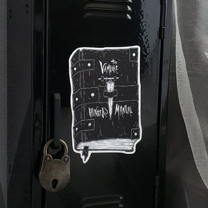 Vampire Hunter Book Magnet