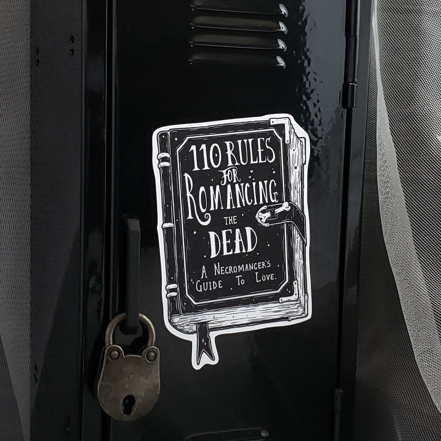 Necromancer Book Magnet - Romancing the Dead