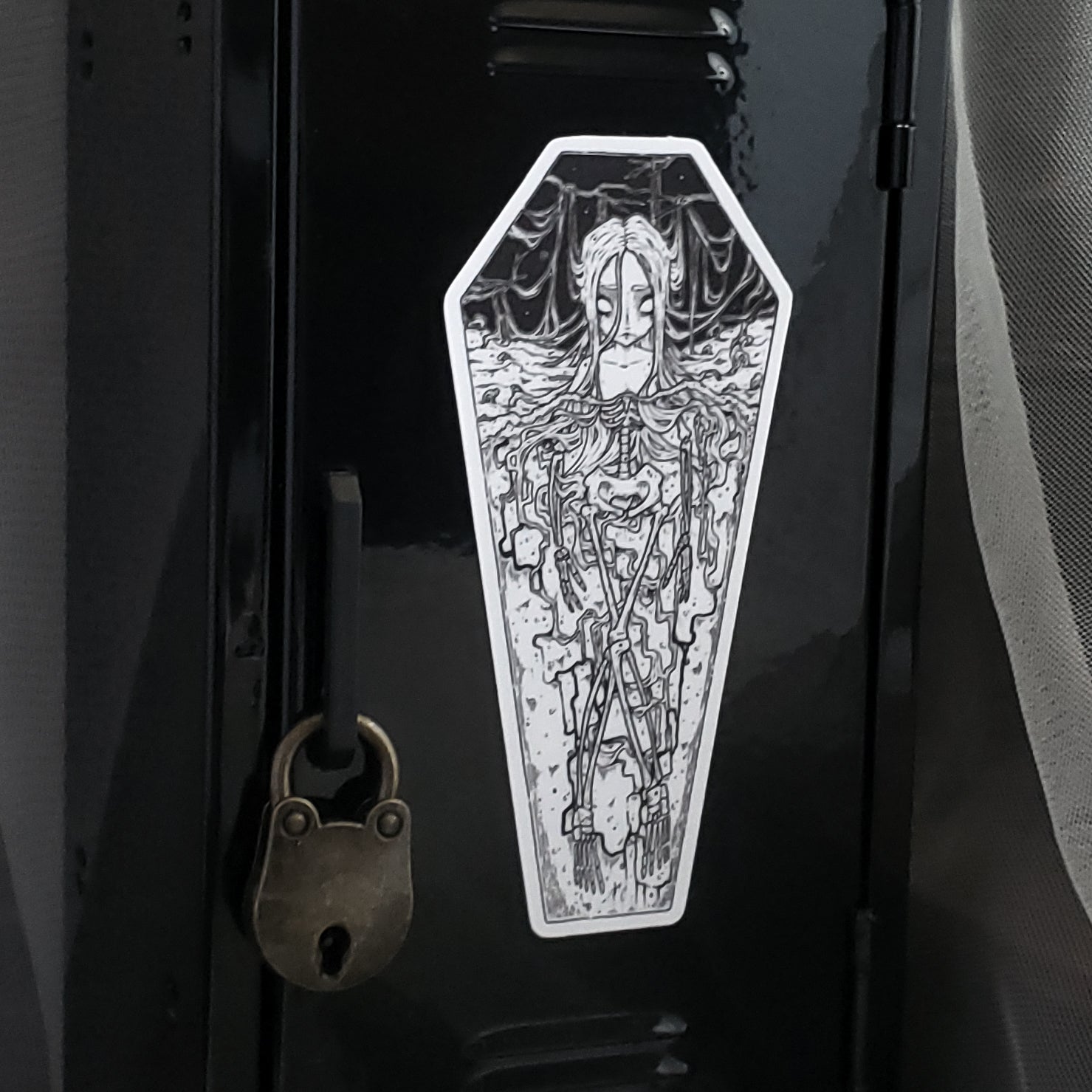 Fertile Soils Skeleton Magnet