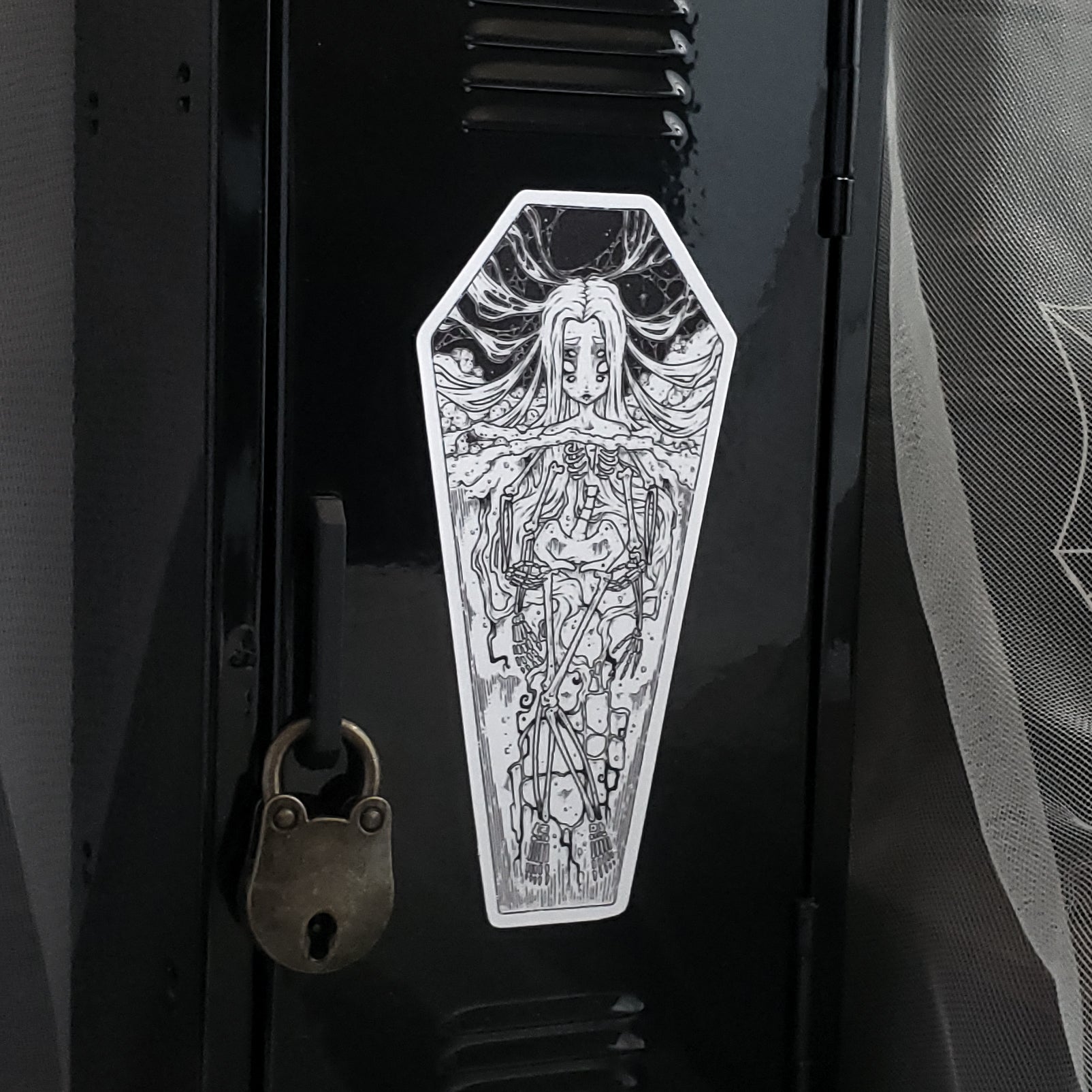 Fertile Soils Skeleton Magnet
