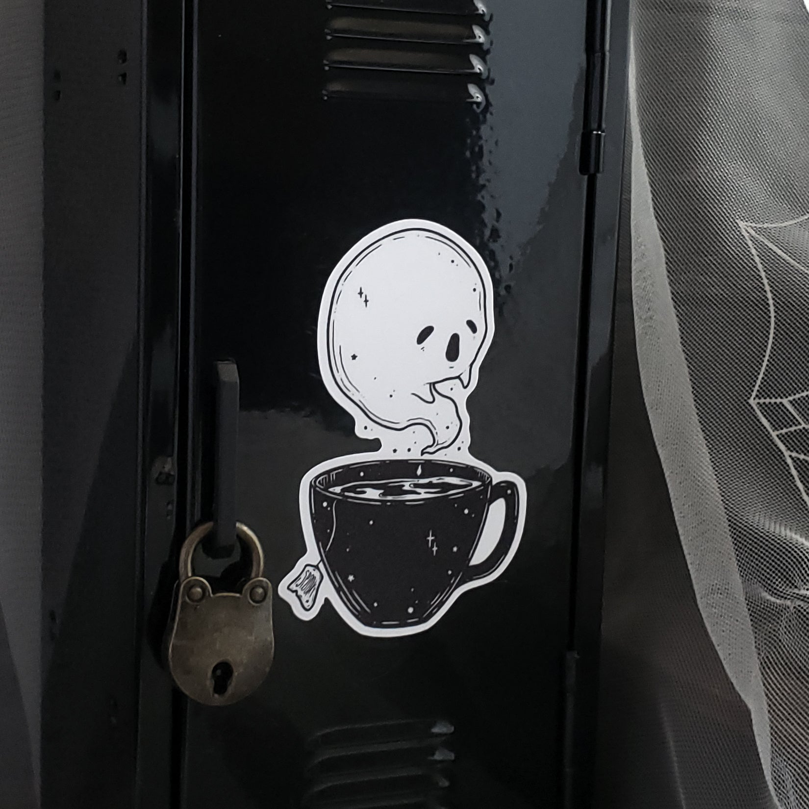 Haunted Tea Ghost Magnet