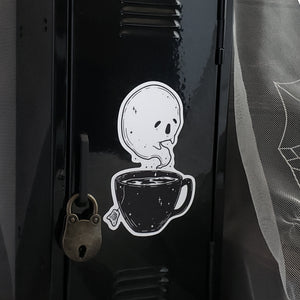 Haunted Tea Ghost Magnet