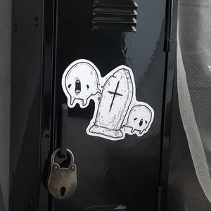Tombstone Ghost Magnet
