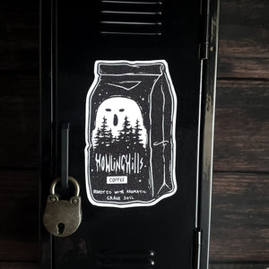 Haunted Coffee Bag Magnet