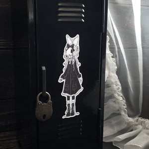 The Hare Girl Magnet