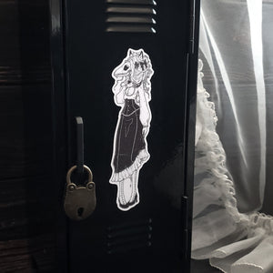 The Fox Lady Magnet