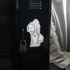 Gravestone Ghost Magnet