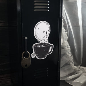 Haunted Tea Ghost Magnet