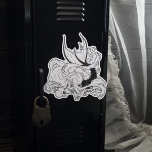 Mermaid Skull Magnet