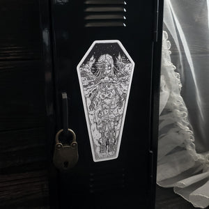 Fertile Soils Mushroom Skeleton Magnet