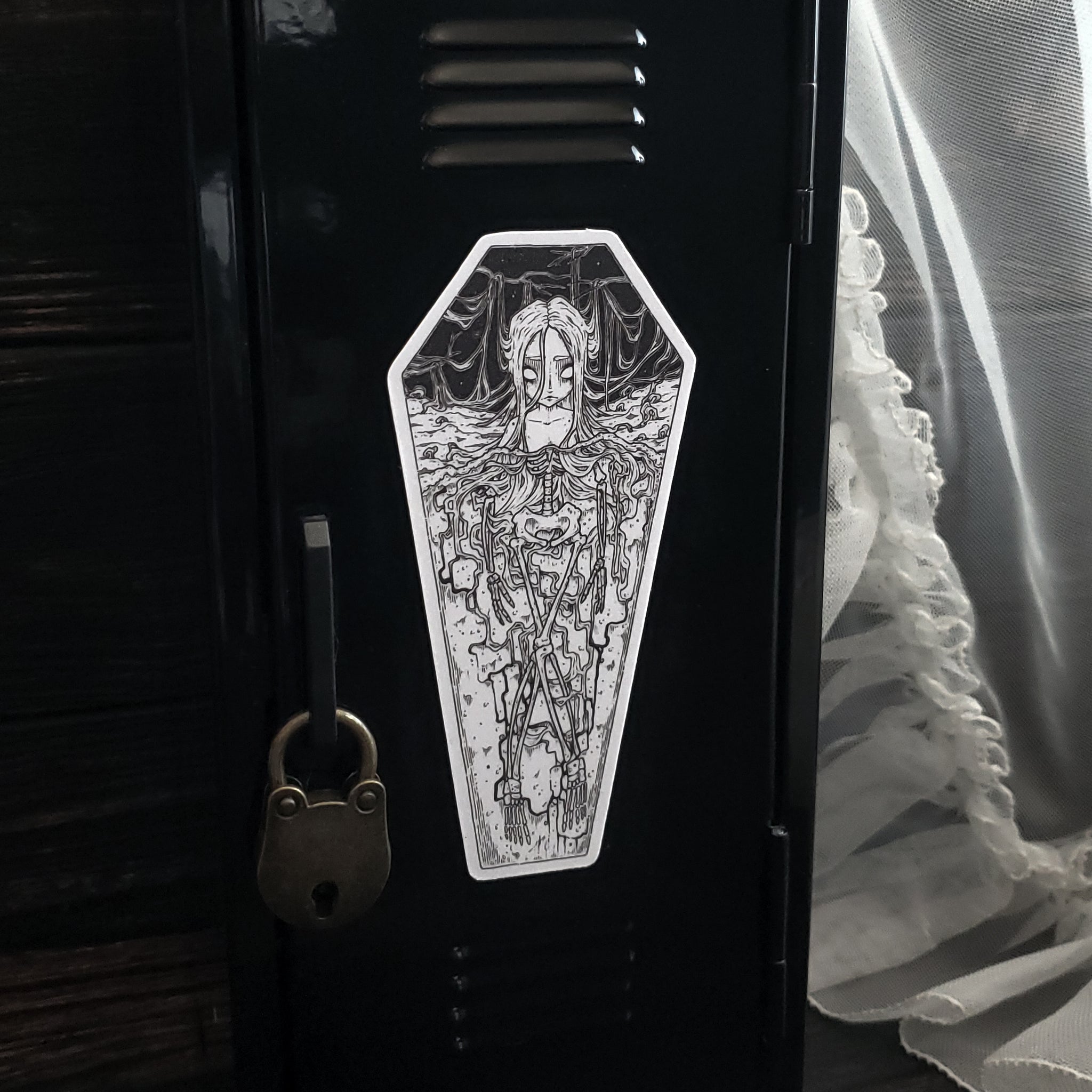 Fertile Soils Skeleton Magnet
