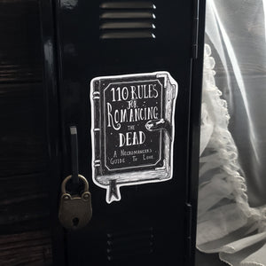 Necromancer Book Magnet - Romancing the Dead