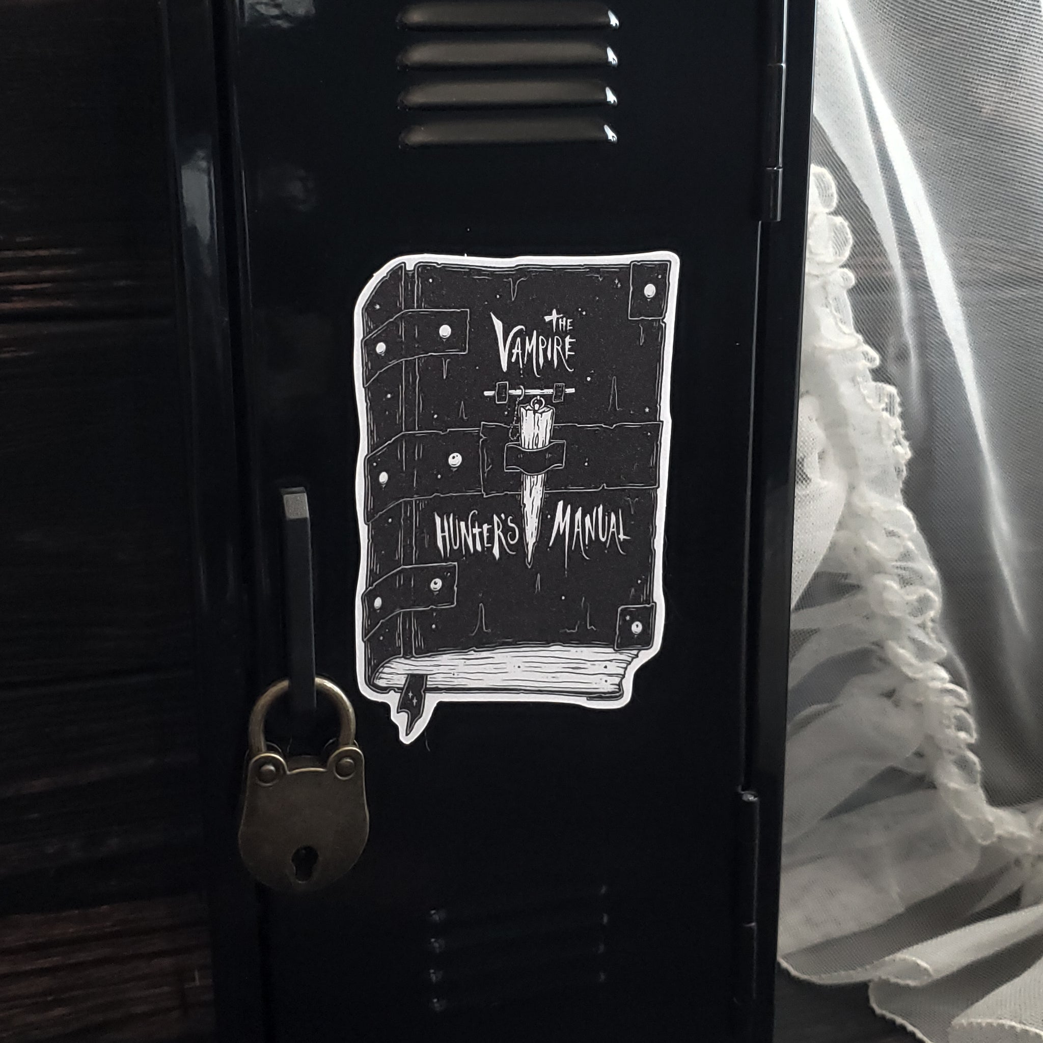 Vampire Hunter Book Magnet