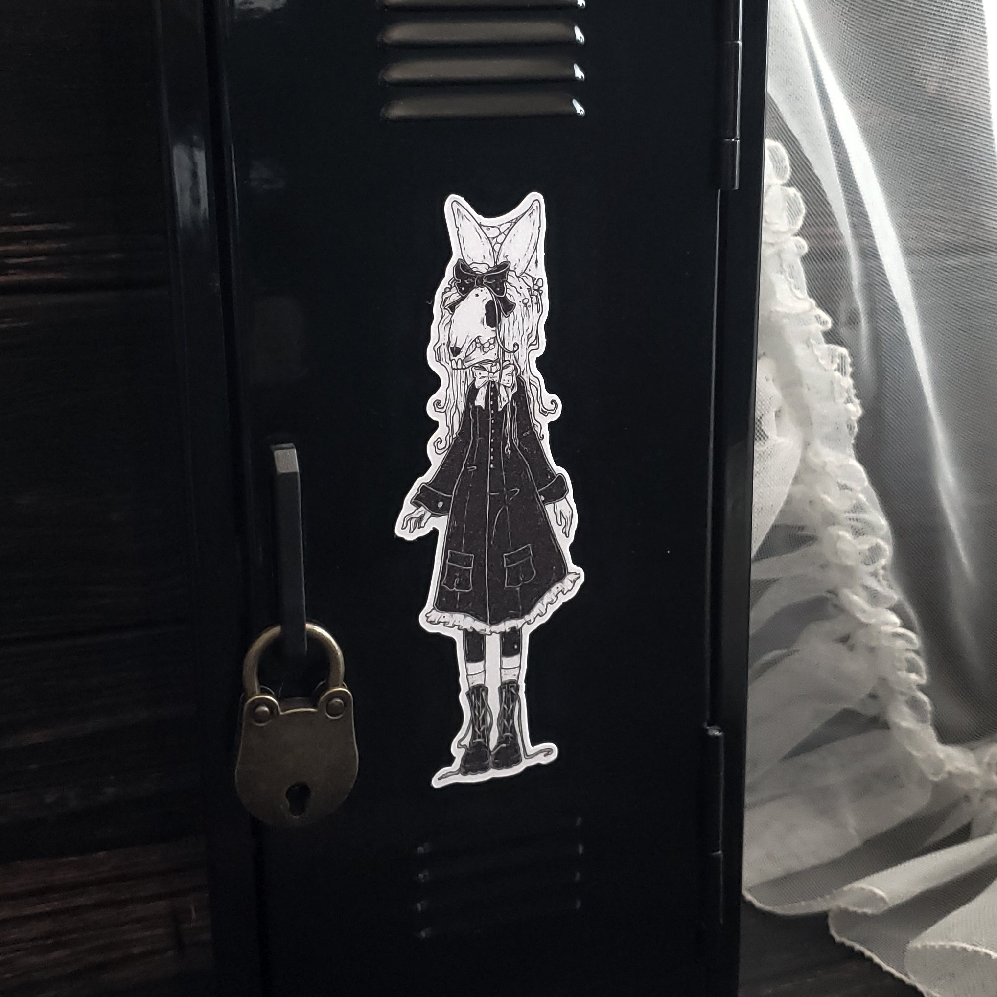 The Hare Girl Magnet