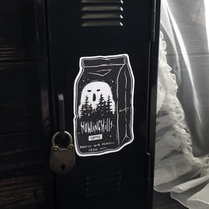Haunted Coffee Bag Magnet