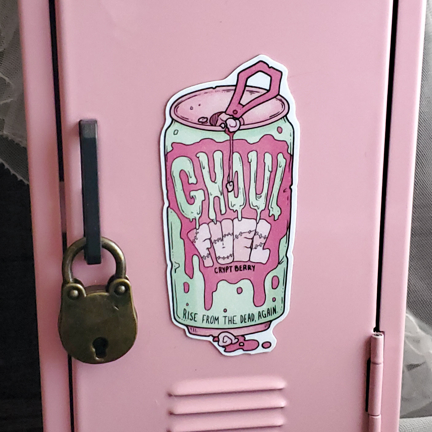 Ghoul Fuel Zombie Soda Magnet