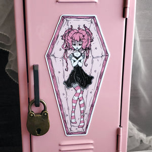 Vampire Coffin Magnet