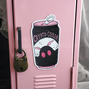Cryptid Cooler Mothman Soda Magnet