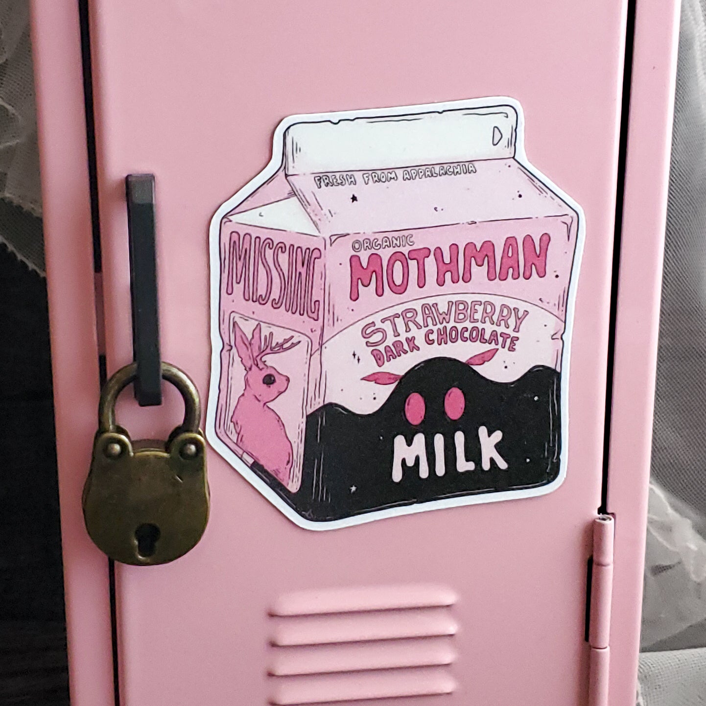 Mothman Milk Carton Magnet
