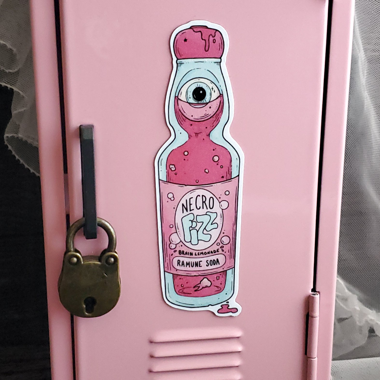 Ramune Zombie Soda Magnet