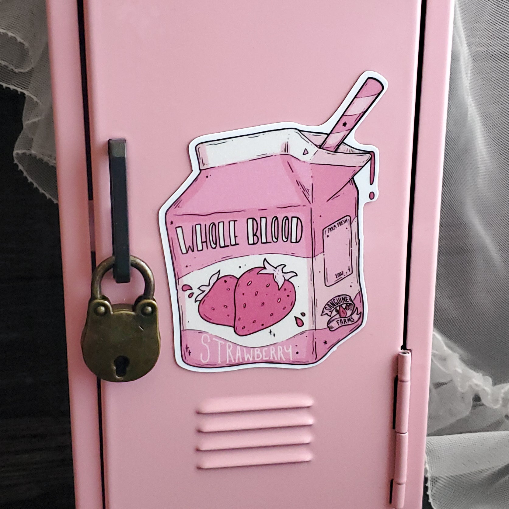 Vampire Milk Carton Magnet