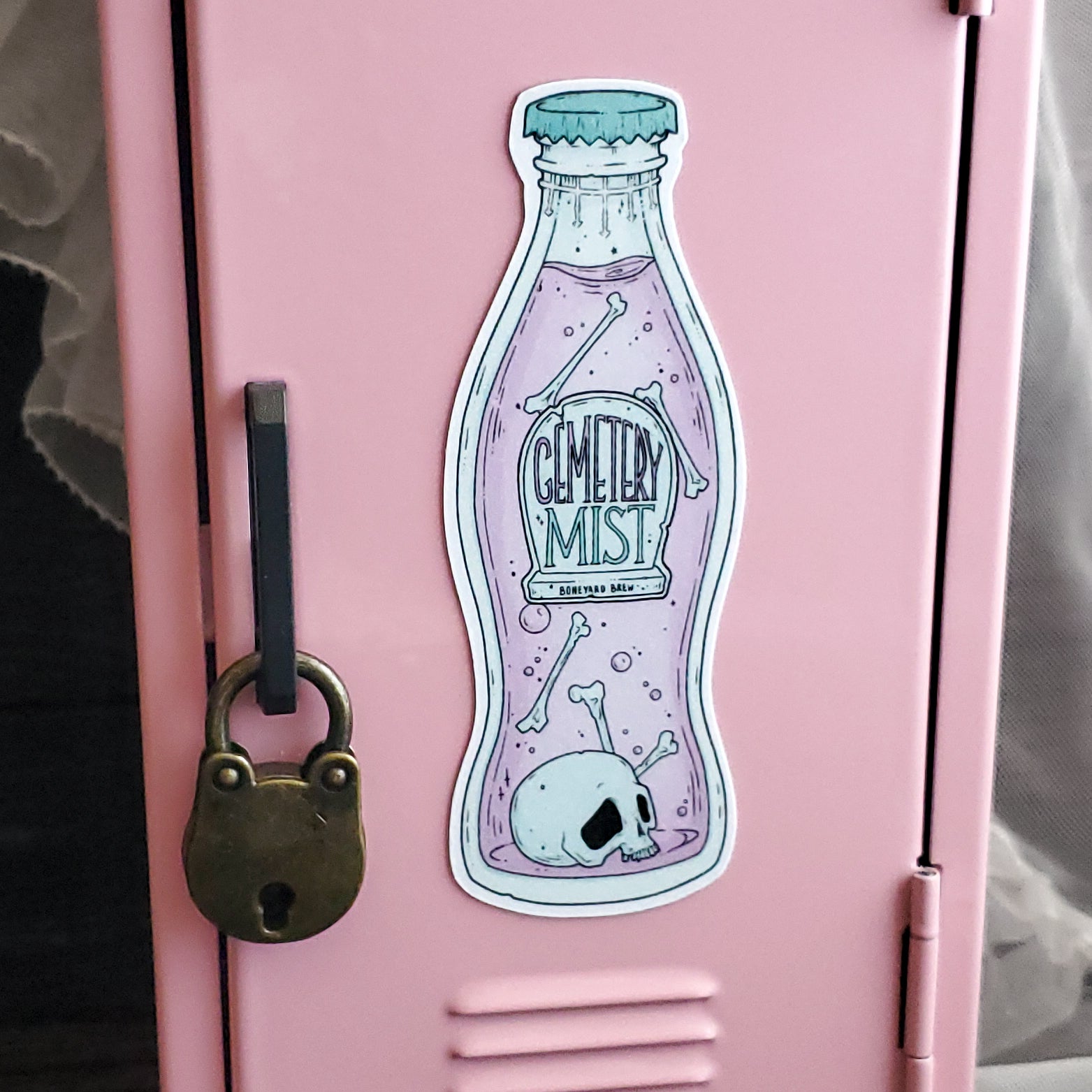 Bones Soda Bottle Magnet