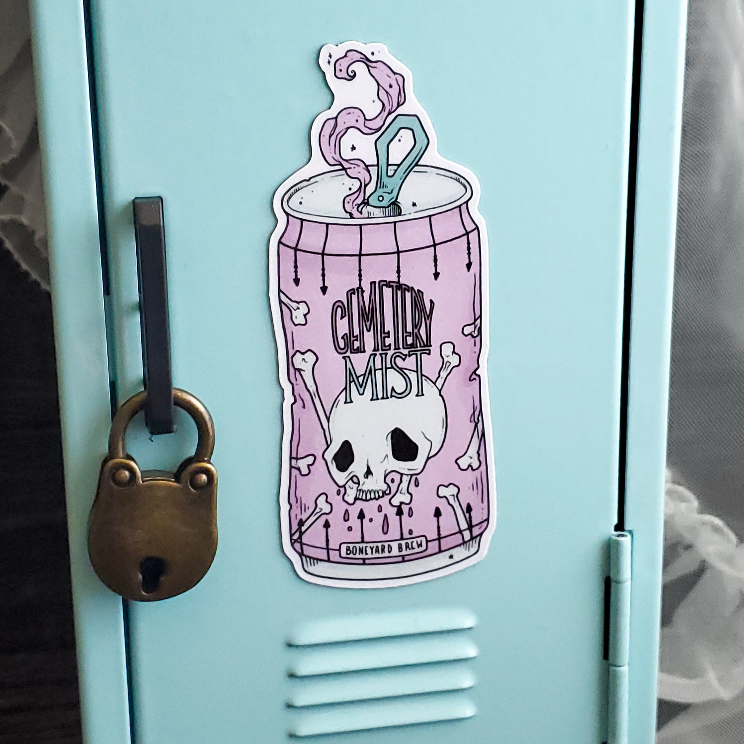 Bones Soda Can Magnet