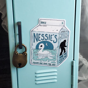 Nessie Milk Carton Magnet
